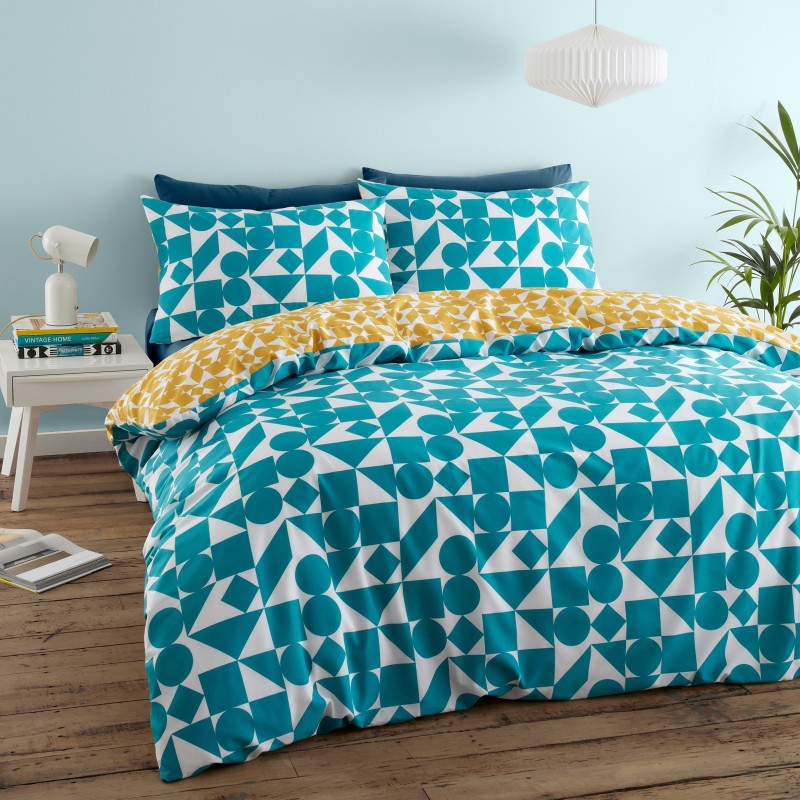 Retro Geo Bedding Set