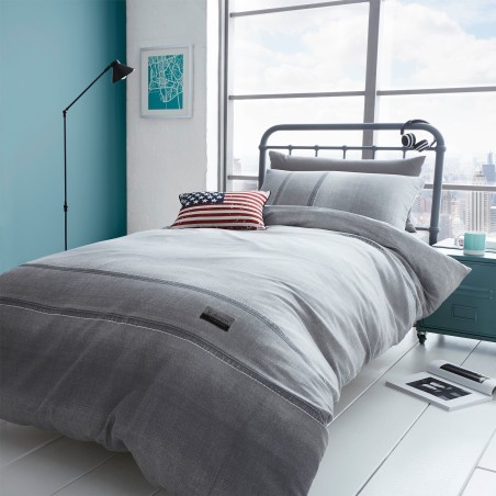 Denim Grey Bedding Set