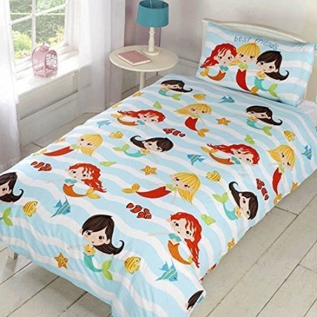 Mermaid Friends Bedding Set