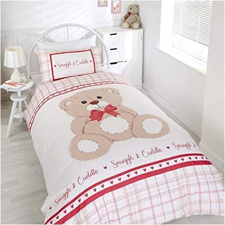 Snuggle & Cuddle Red Bedding Set