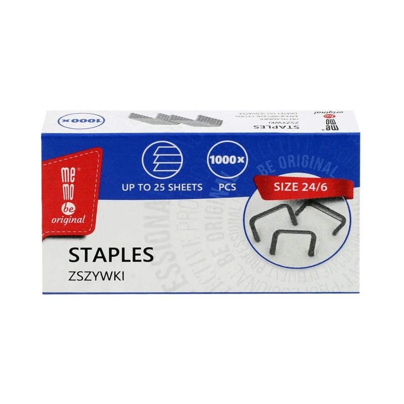Staples Size 24/6 (Pack of 1000)