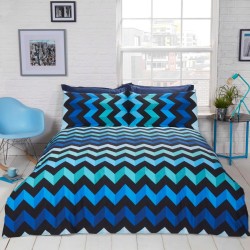 3D Blue Bedding Set