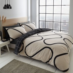 Linear Curve Geometric Black Bedding Set