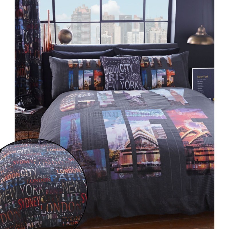 City Life Bedding Set