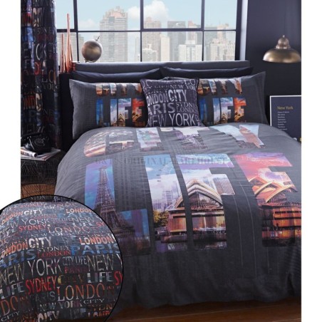 City Life Bedding Set
