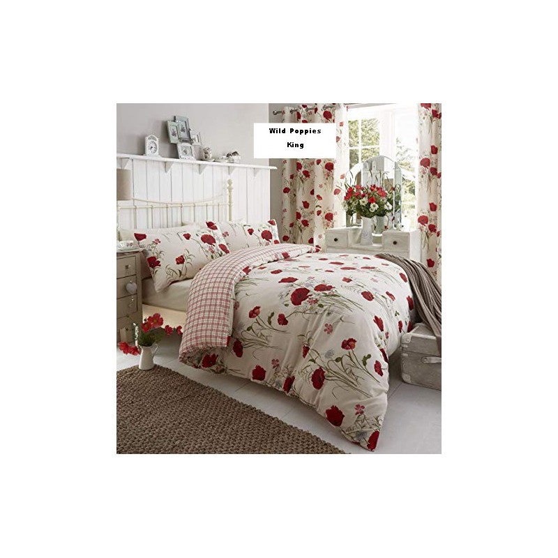 Wild Poppies Bedding Set