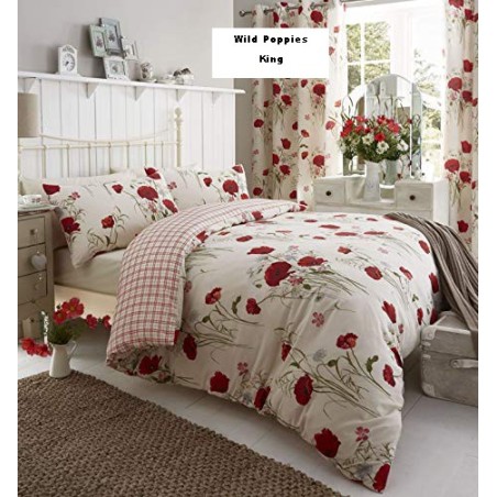 Wild Poppies Bedding Set