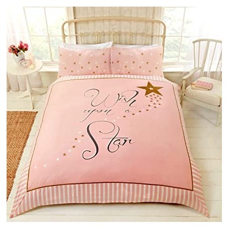 Wish Upon a Star (Pink) Bedding Set