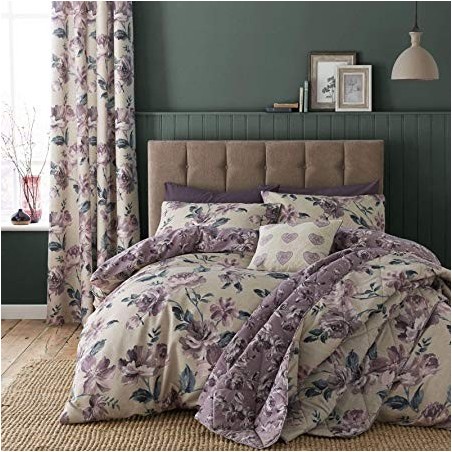 Painted Floral Bedding Set