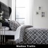 Medina Trellis Black Bedding Set