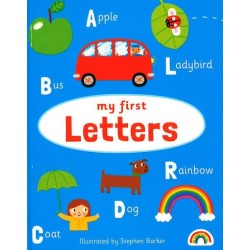 My First Letters Board Book