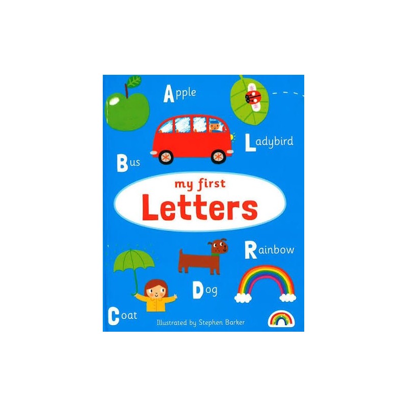 My First Letters Board Book